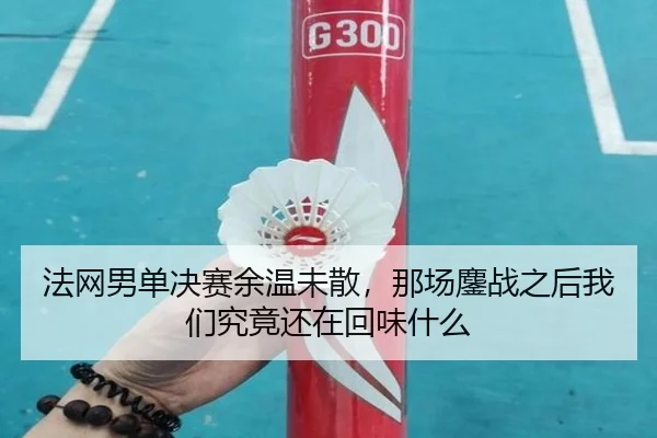 法网男单决赛余温未散，那场鏖战之后我们究竟还在回味什么